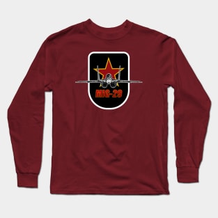 Mig-29 Fulcrum Long Sleeve T-Shirt